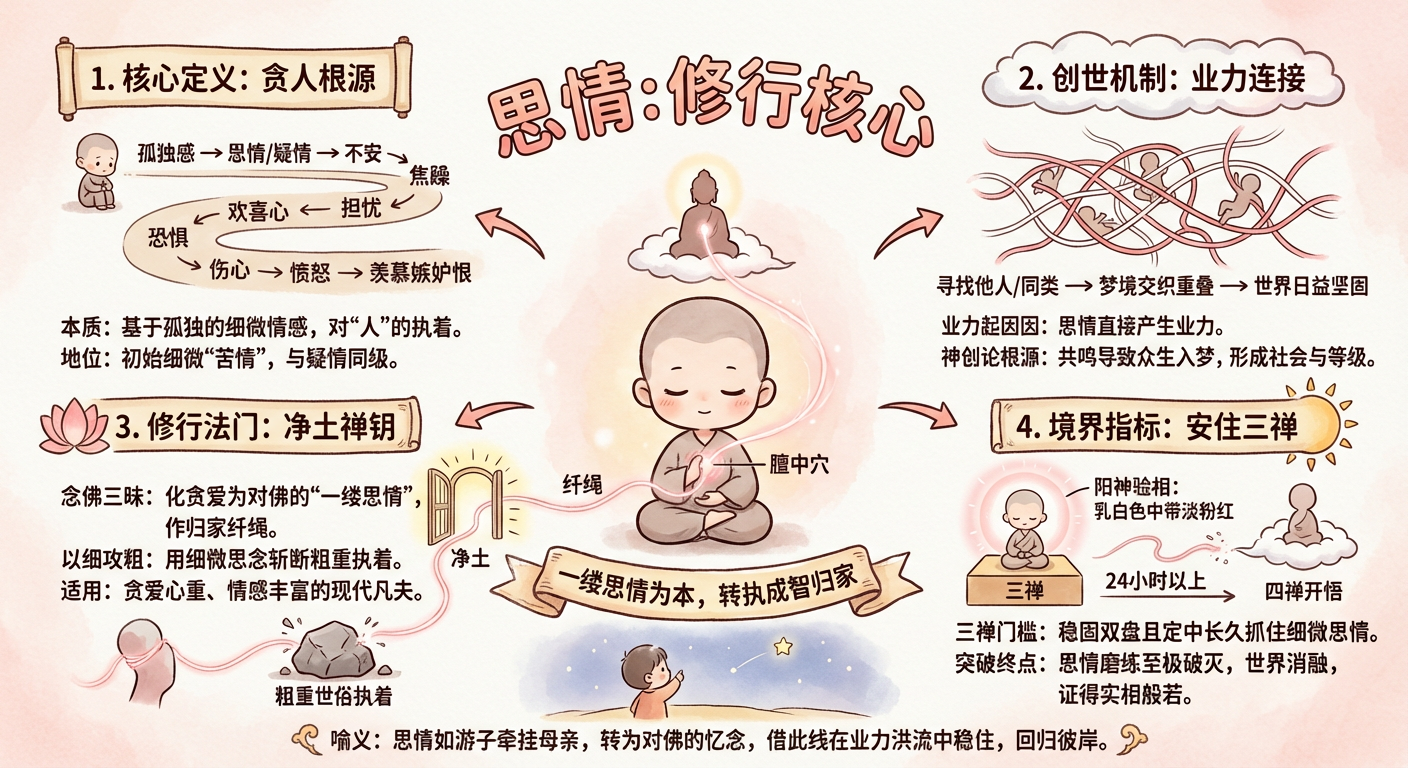 思情(三) - 禪修方法圖解